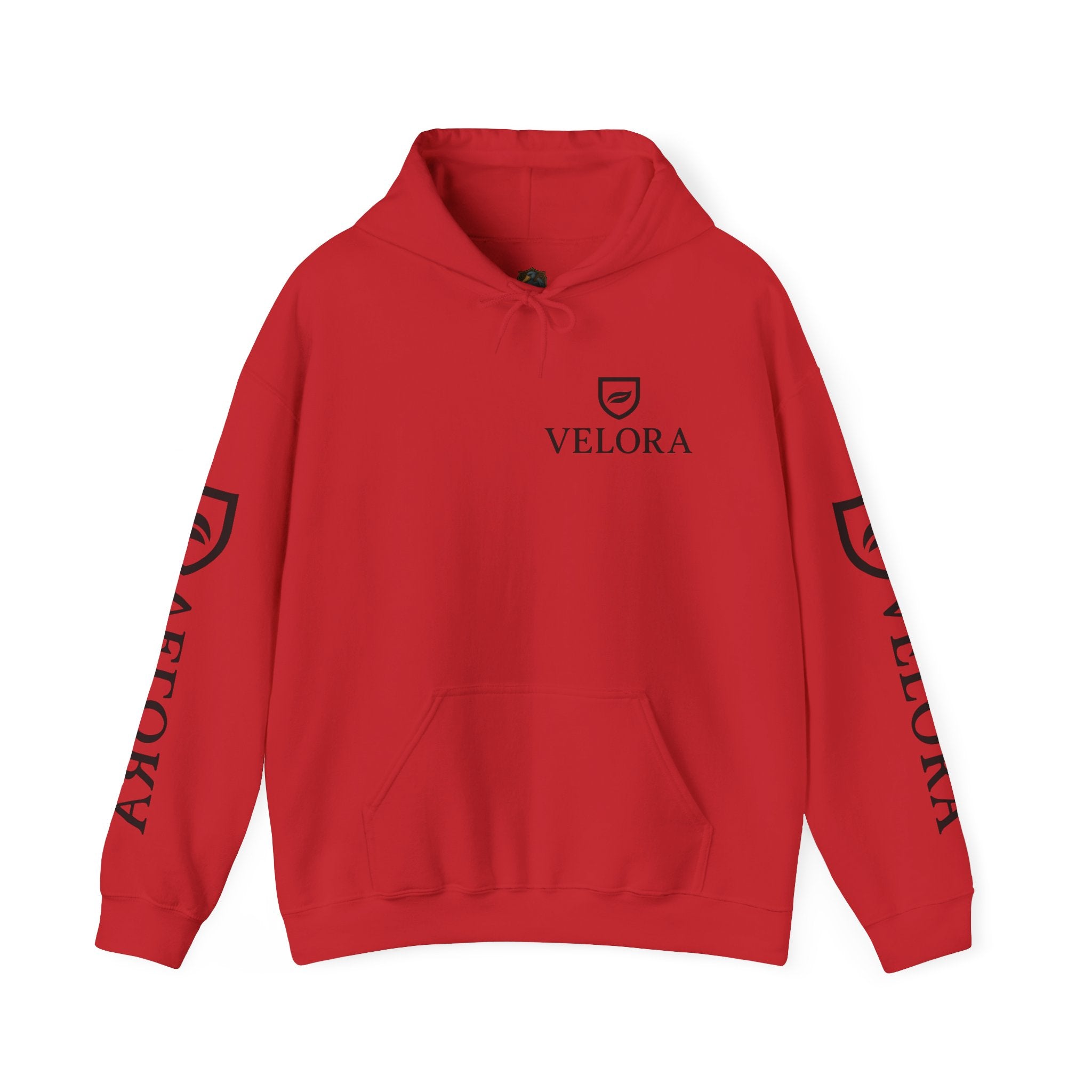 Velora Shield Hoodie - Embroidered Symbol of Strength & Kindness