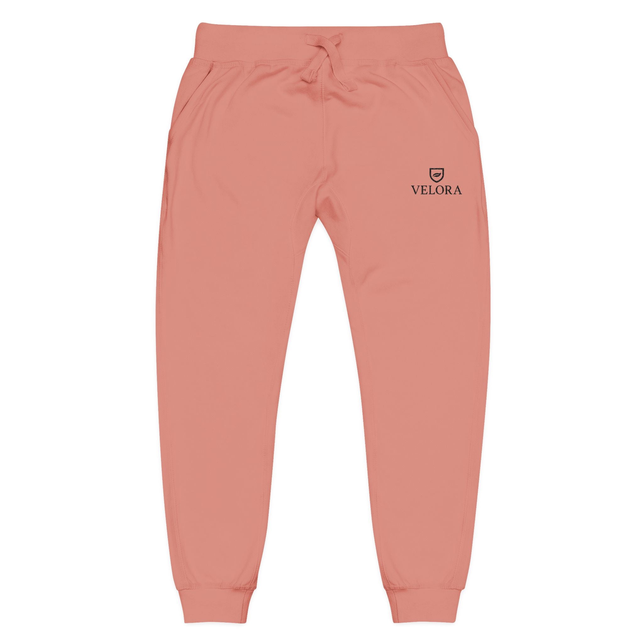 Embroidered Fleece Sweatpants - House of Velora Signature