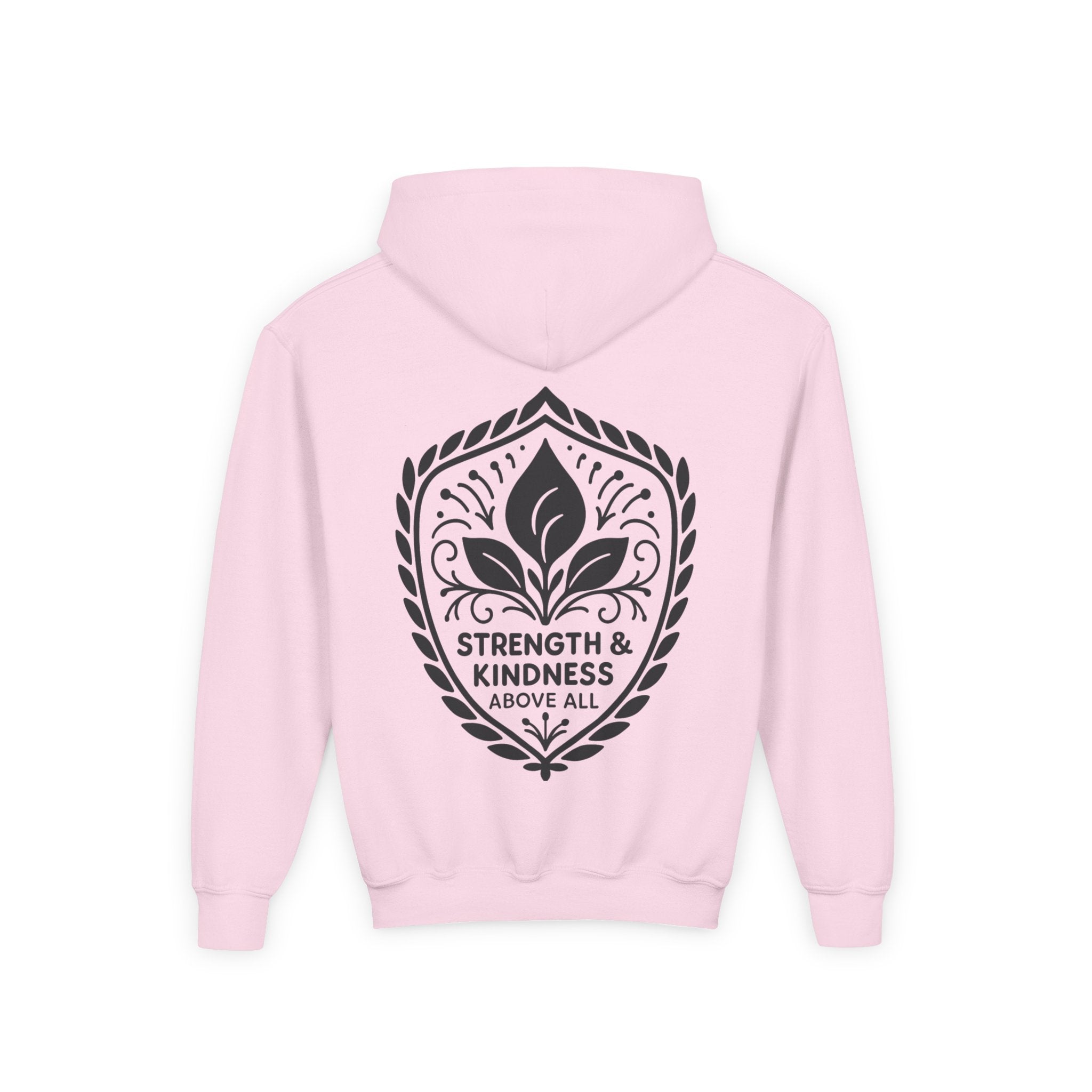 Youth Strength & Kindness Hoodie by Velora