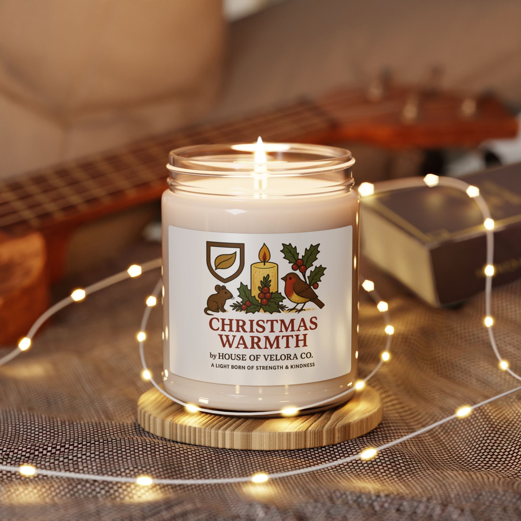 Christmas Warmth – Holiday Soy Candle by House of Velora Co.