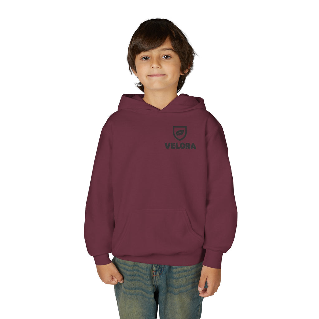 Youth Strength & Kindness Hoodie by Velora