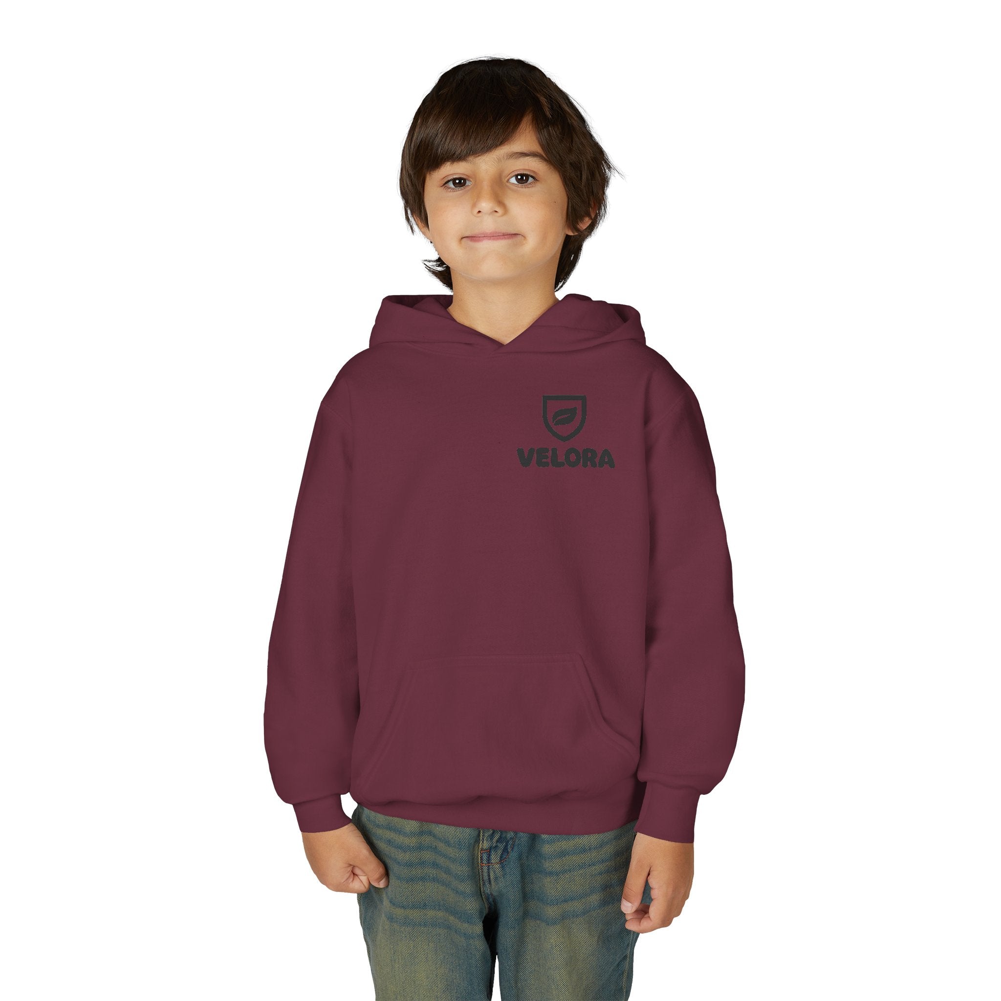 Youth Strength & Kindness Hoodie by Velora