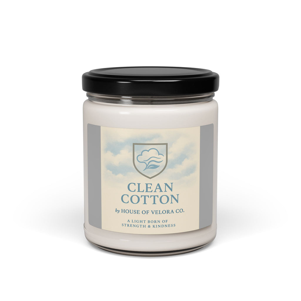 Velora Clean Cotton Scent - Soy Candle