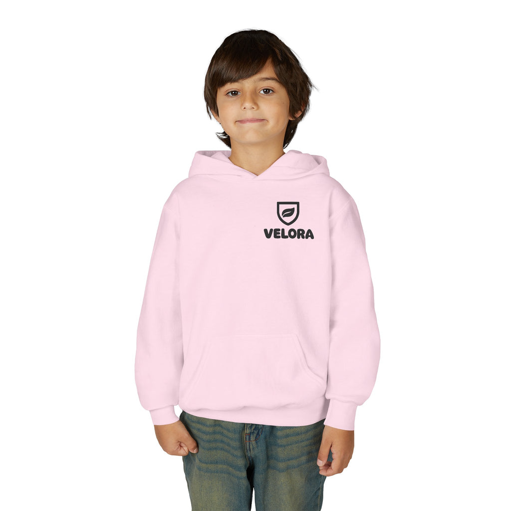 Youth Strength & Kindness Hoodie by Velora