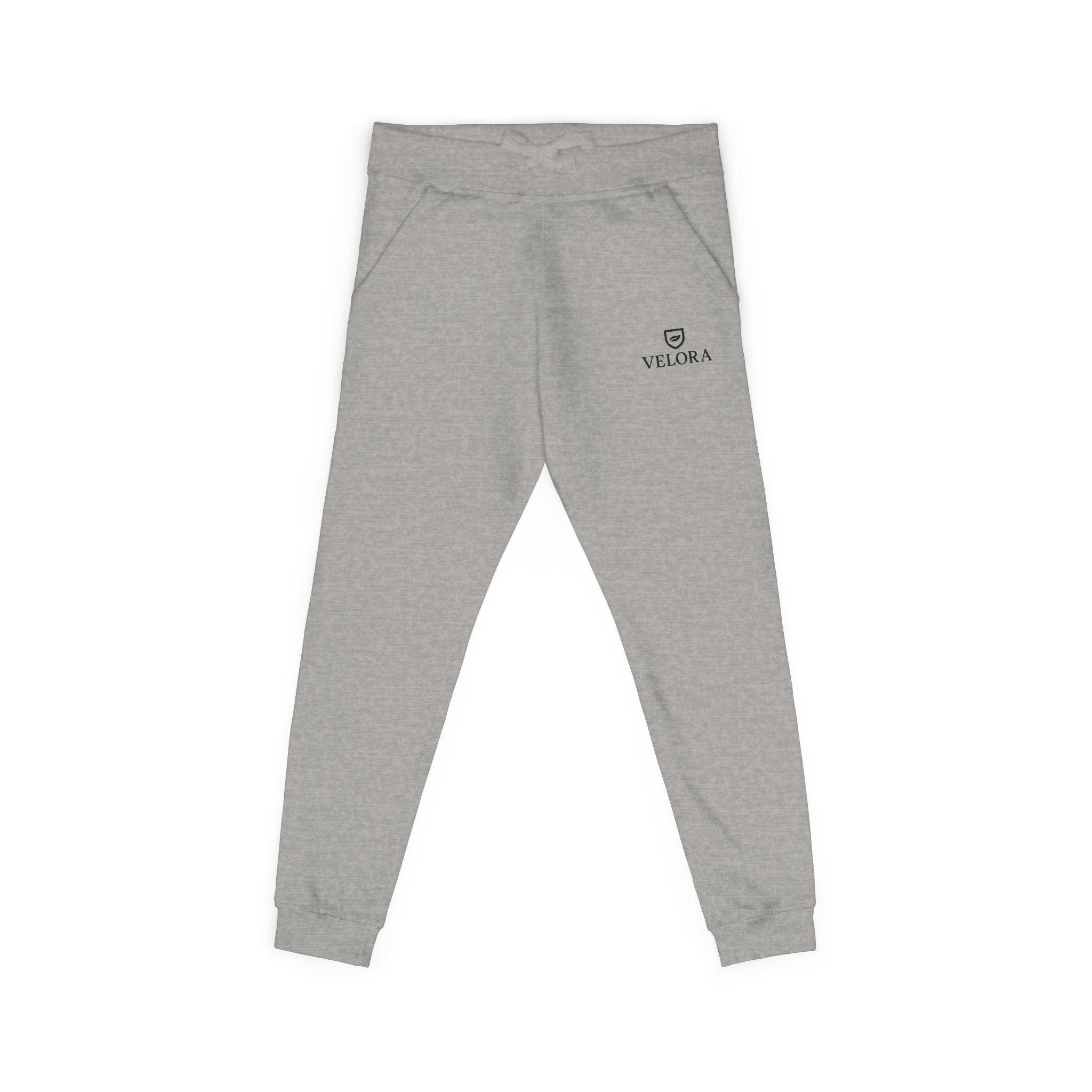 Embroidered Fleece Sweatpants - House of Velora Signature