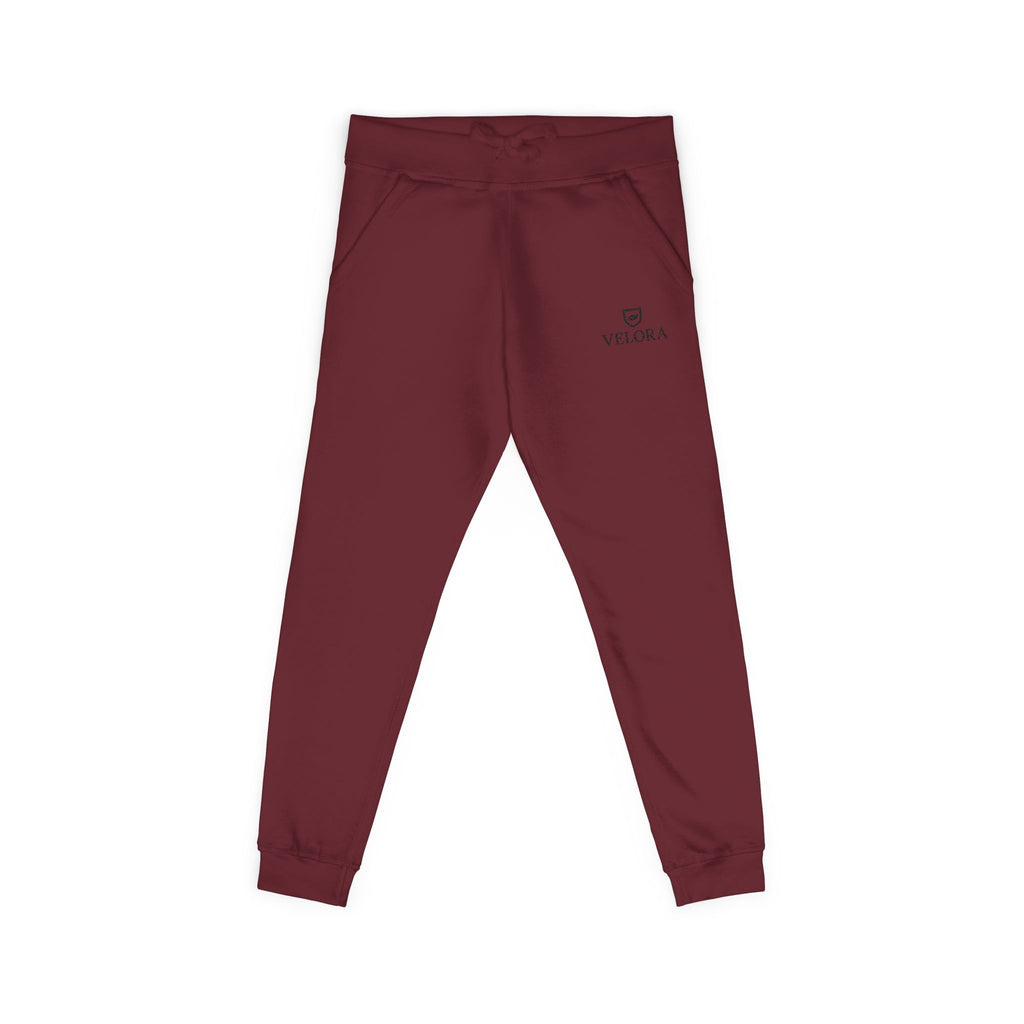 Embroidered Fleece Sweatpants - House of Velora Signature