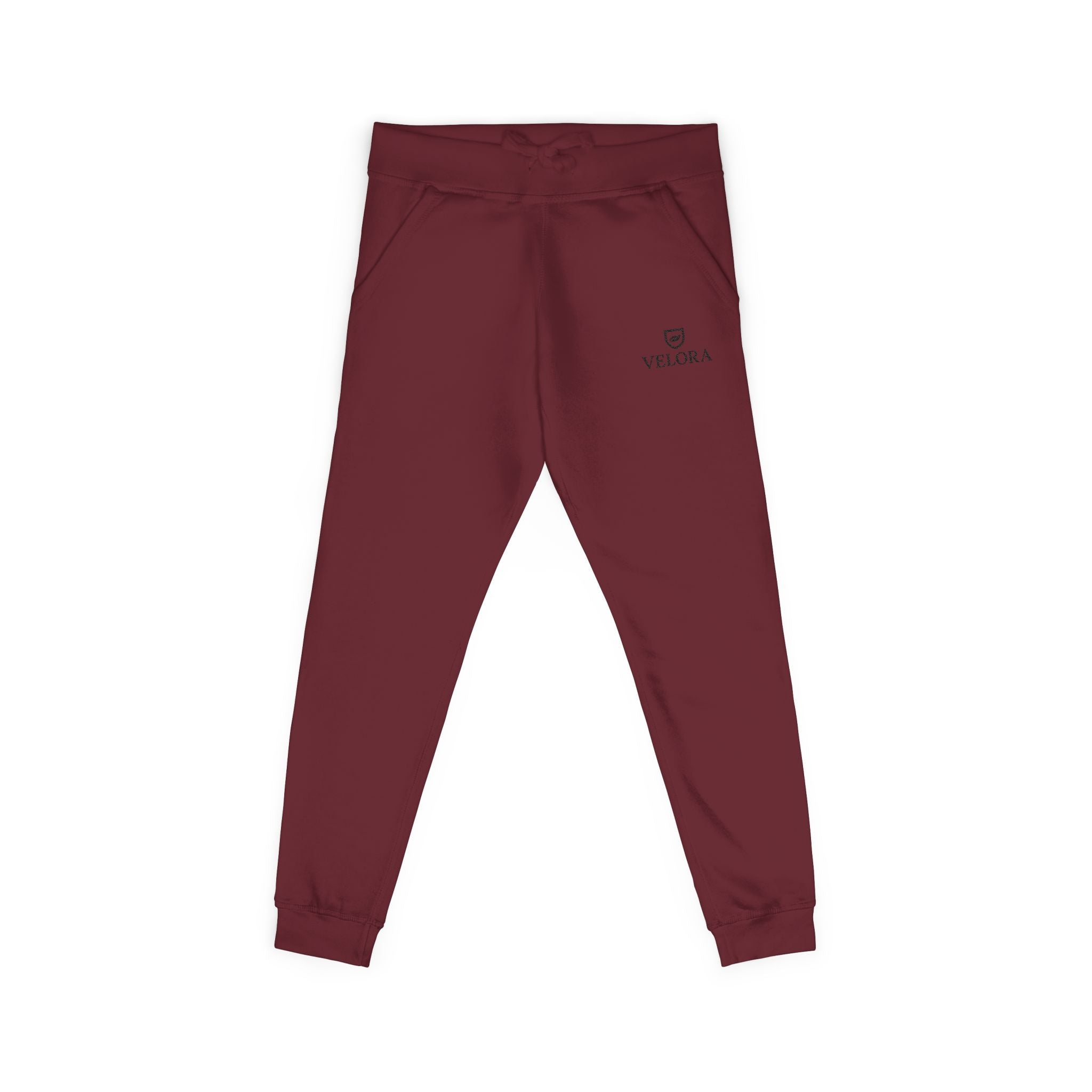 Embroidered Fleece Sweatpants - House of Velora Signature