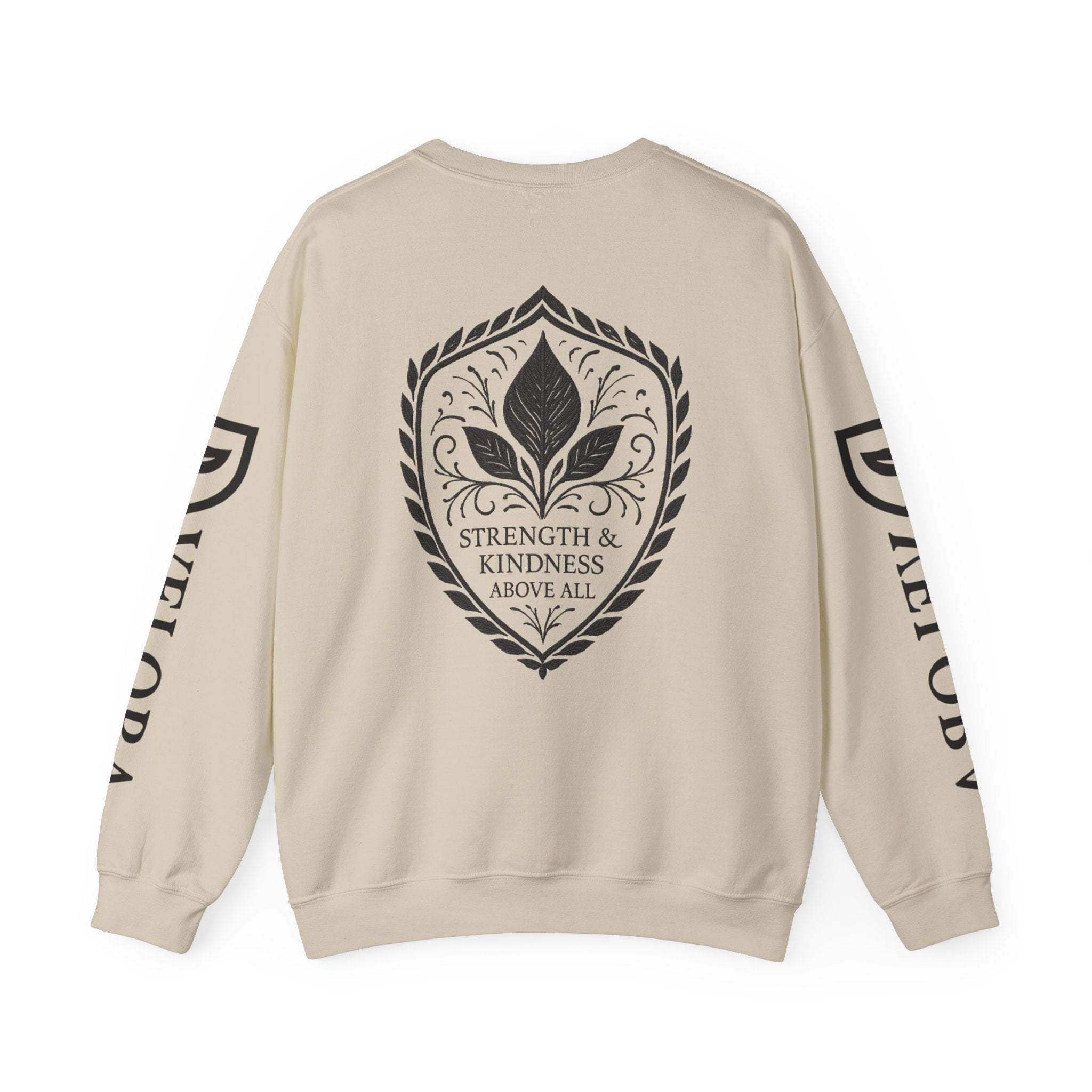 Velora Shield Sweatshirt – Strength & Kindness Edition