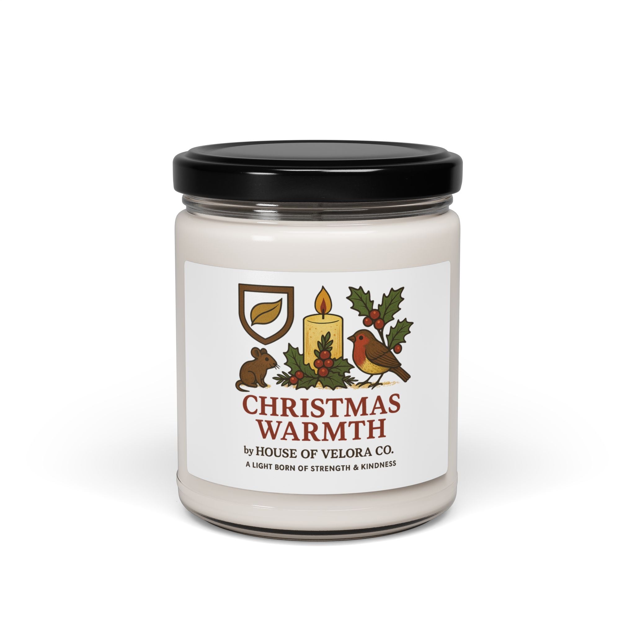 Christmas Warmth – Holiday Soy Candle by House of Velora Co.