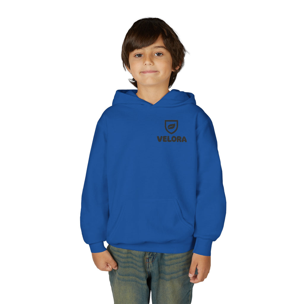 Youth Strength & Kindness Hoodie by Velora