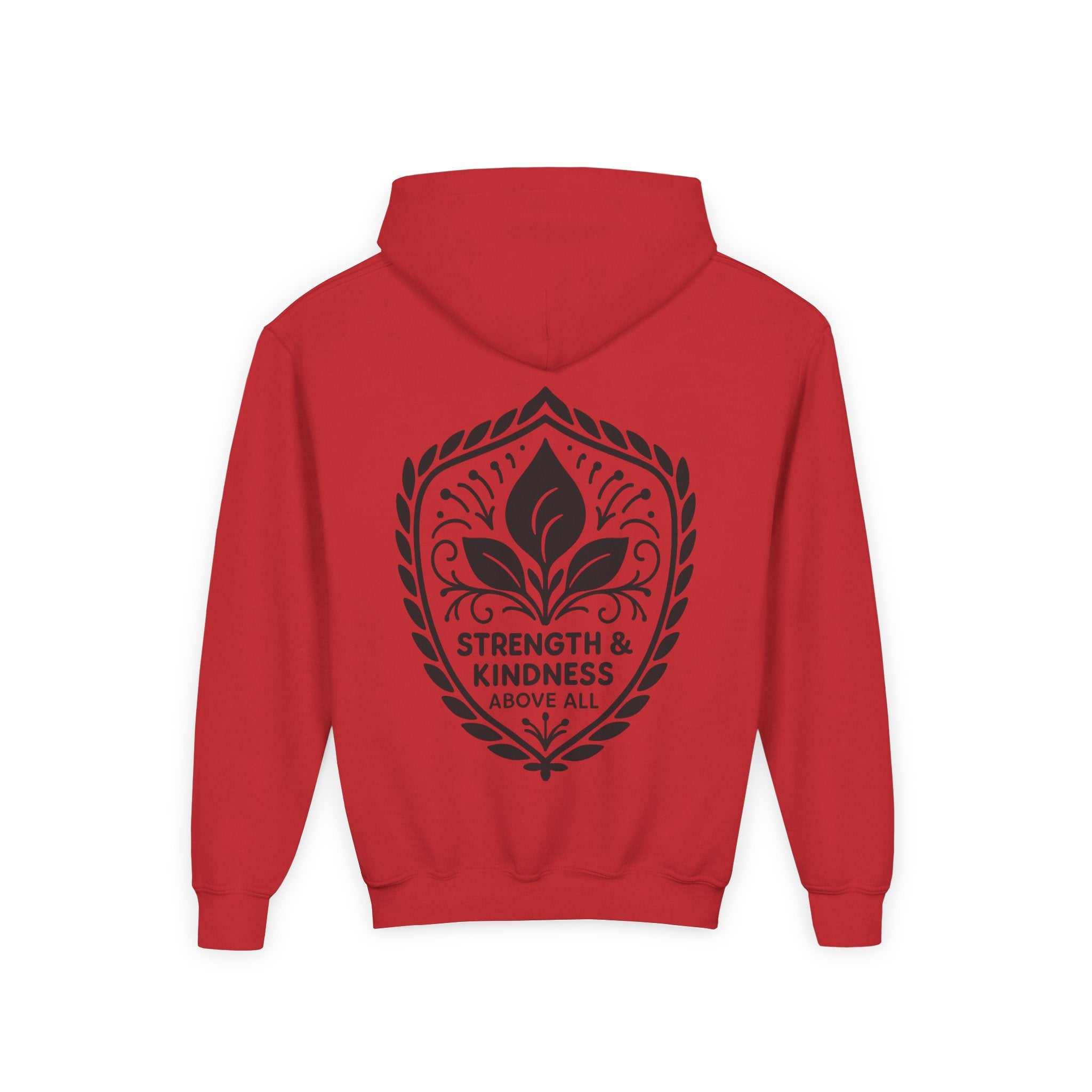 Youth Strength & Kindness Hoodie by Velora