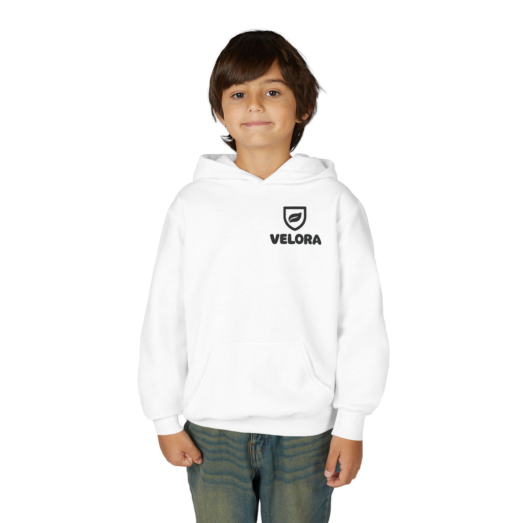 Youth Strength & Kindness Hoodie by Velora