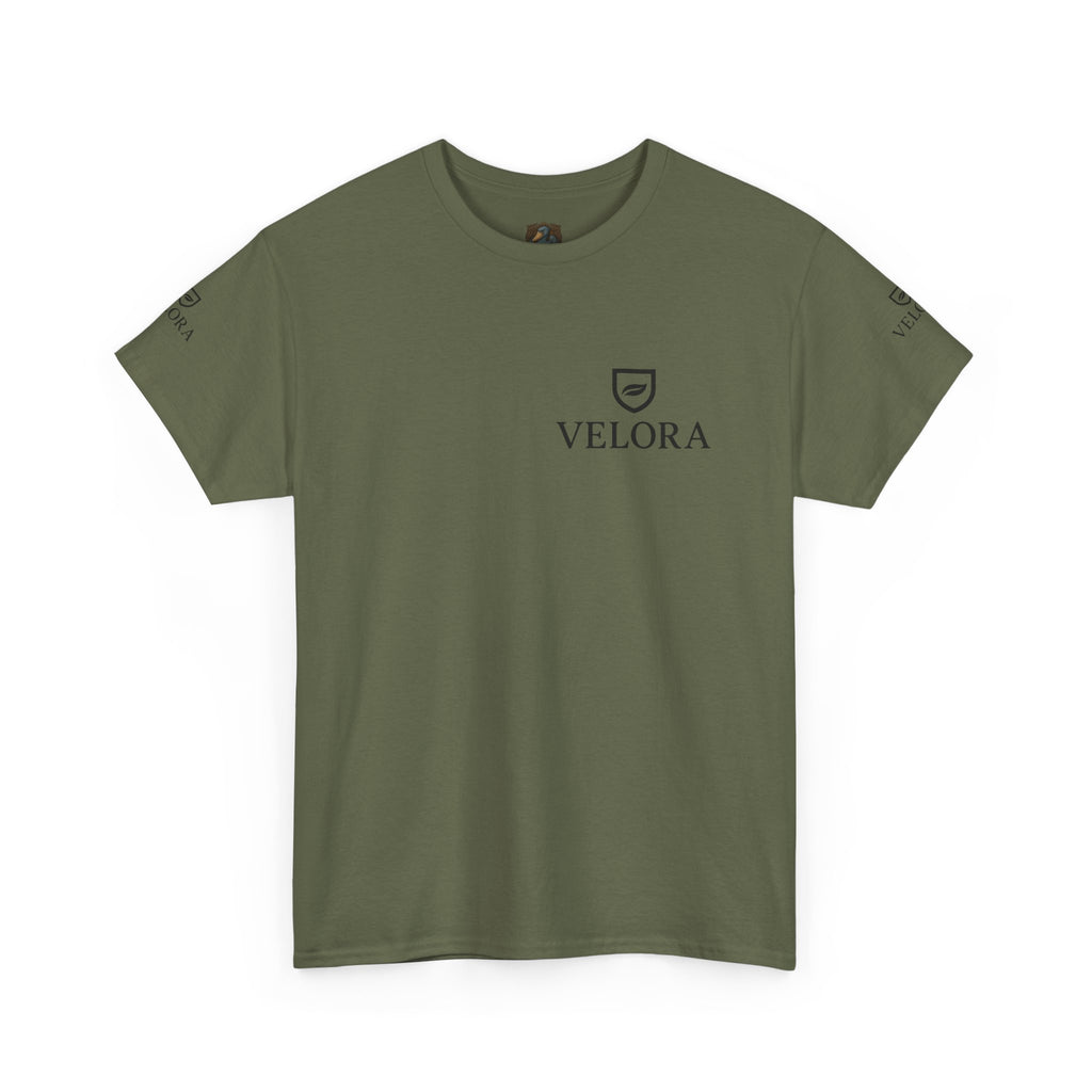 Velora “Strength & Kindness” Heavy Cotton Tee – Timeless Streetwear with Meaning